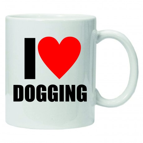 I love dogging mug