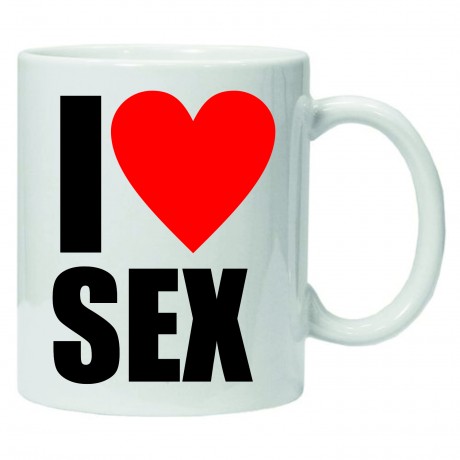 I love sex mug