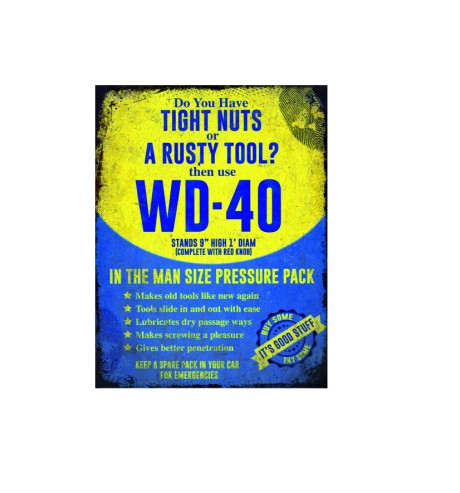  WD40 Spray Garage Tools Mechanic Motor do you have tight nuts