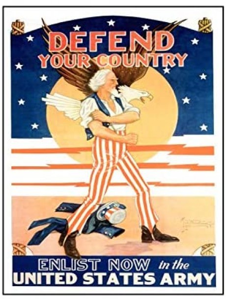 Defend your country enlist now in the united states
