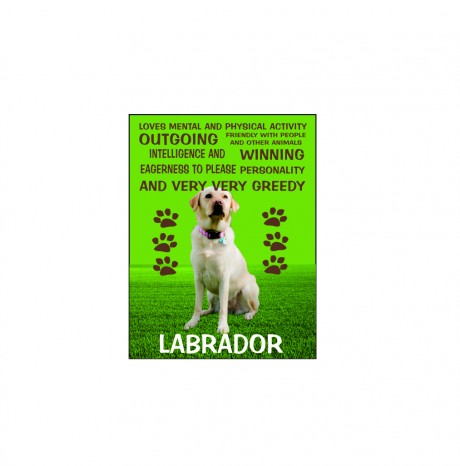 Labrador dog lovers pedigree owners gift