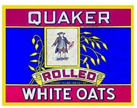 Quaker rolled white oats