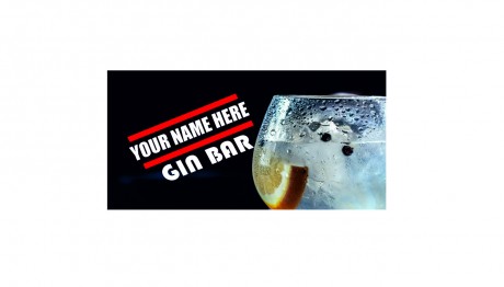 Personalized gin bar