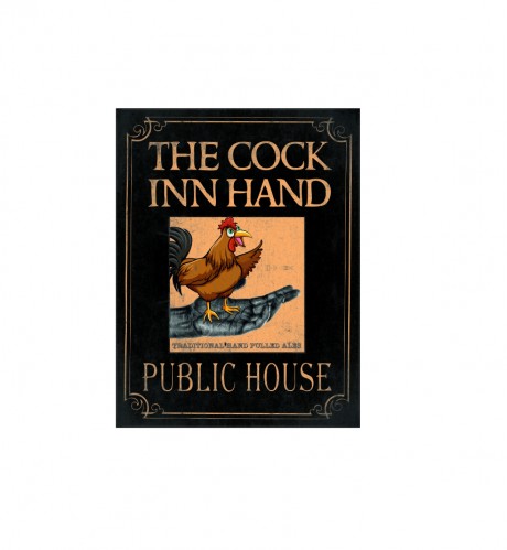 Cock in hand public house traditional hand pulled ales
