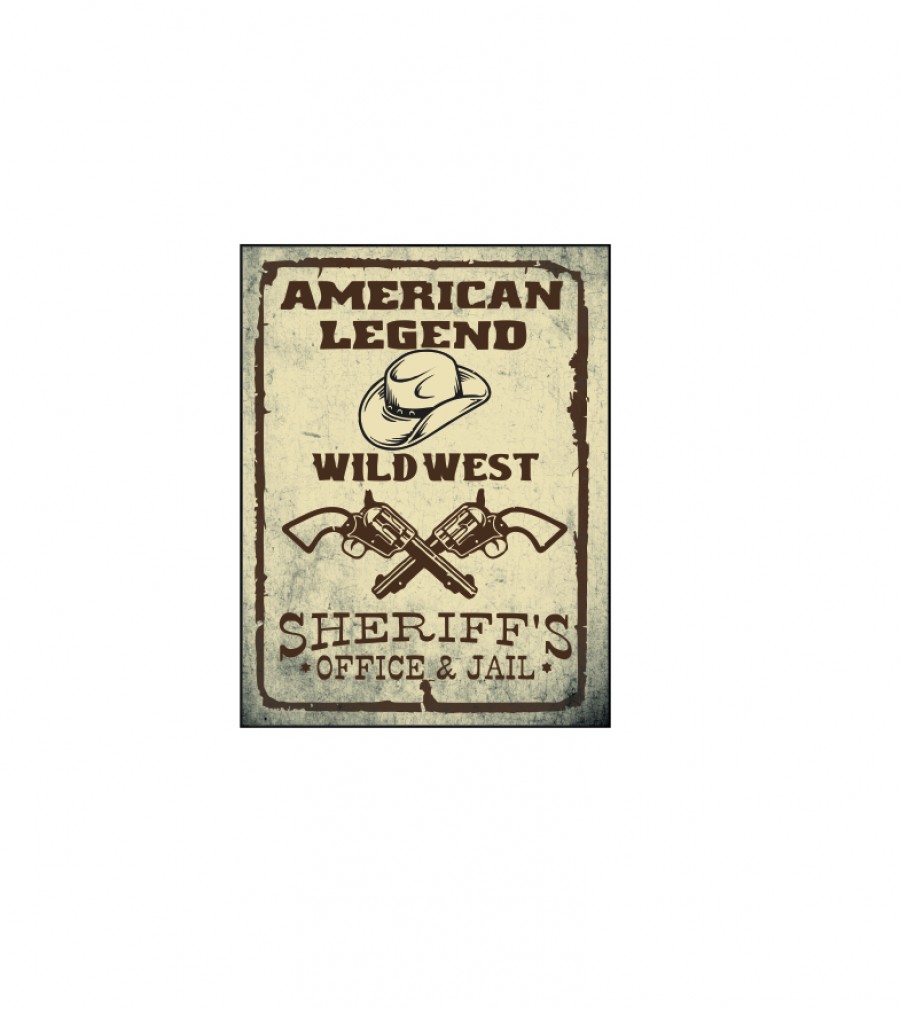 American legend wild west sheriff's office and jail