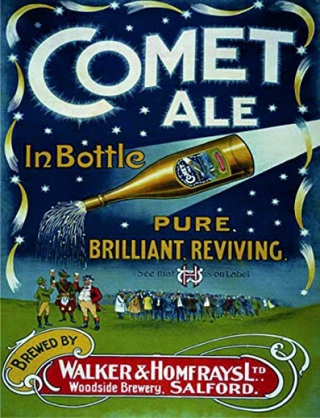 Comet ale in bottle