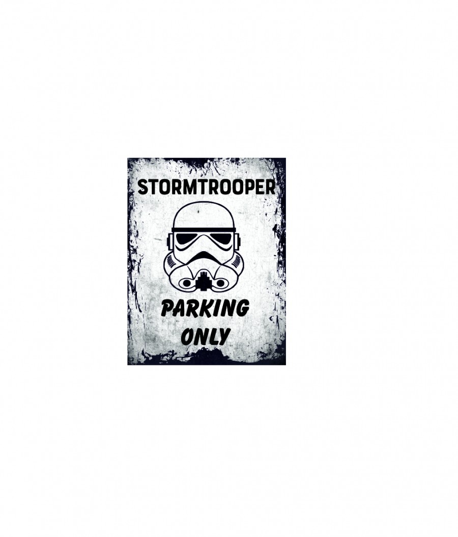 Stormtrooper parking only