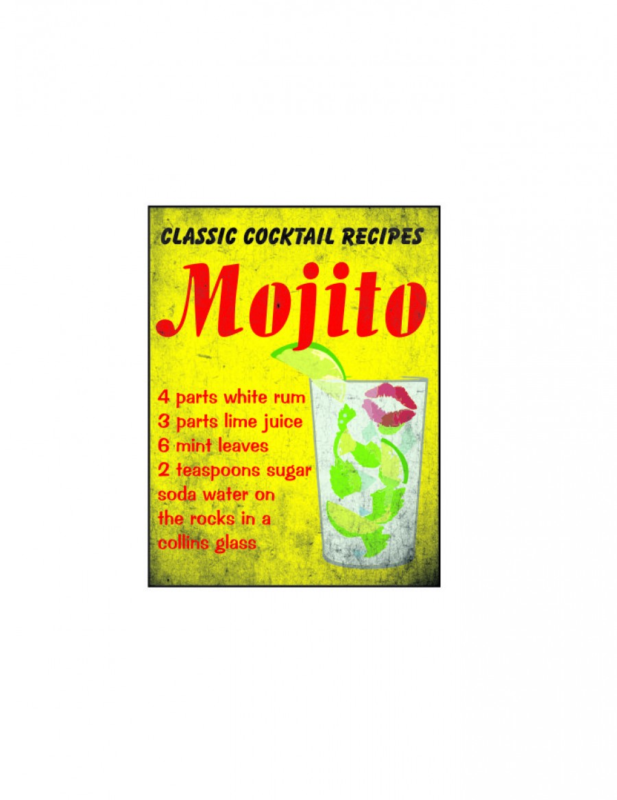 Mojito classic cocktail recipes