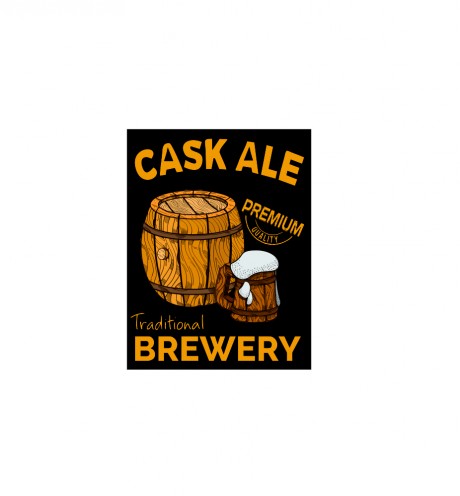 Cask ale premium quality traditional brewery