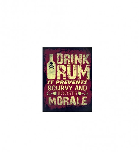 Drink rum it prevents scurvy and boosts morale