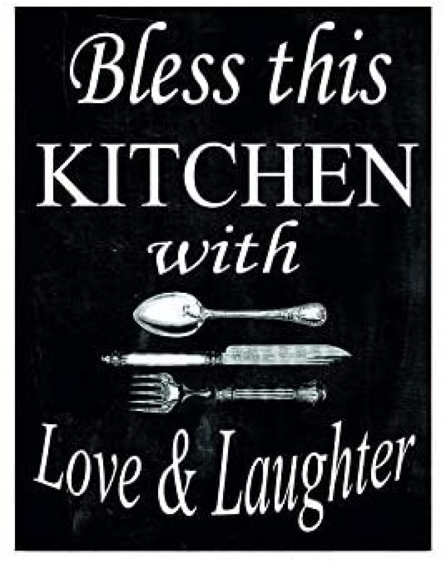 Bless this kitchen with lave and laughter