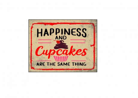 Happiness and cupcakes are the same thing