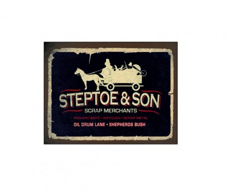 Steptoe & son scrap merchants oil drum lane old tv comedy show 