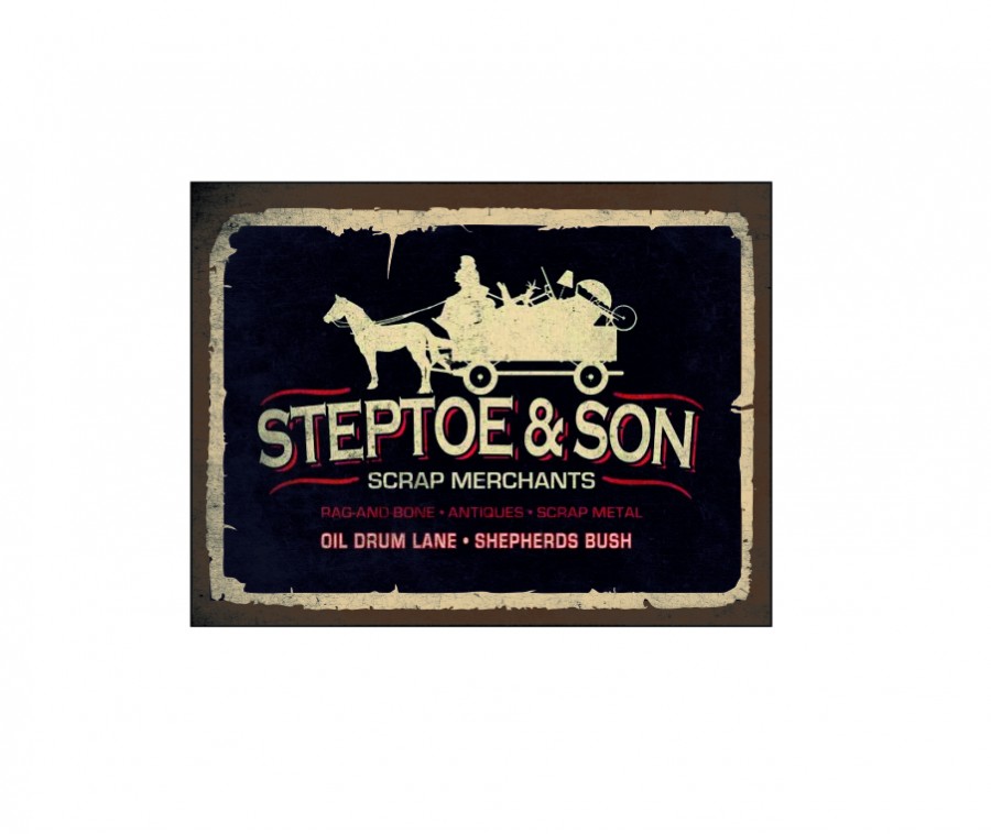 Steptoe & son scrap merchants oil drum lane old tv comedy show 