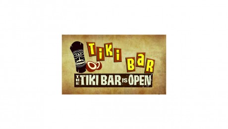 The Tiki bar is open