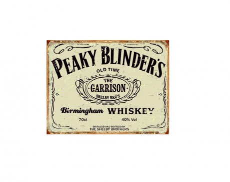 Peaky blinders the garrison whiskey