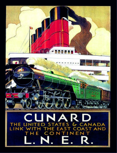 Cunard United States & Canada railway link