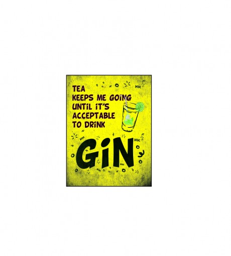 Tea keeps me going until it's acceptable to drink gin
