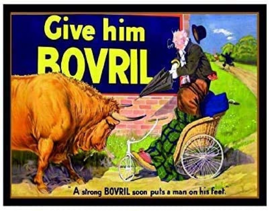 Give him bovril puts a man on his feet