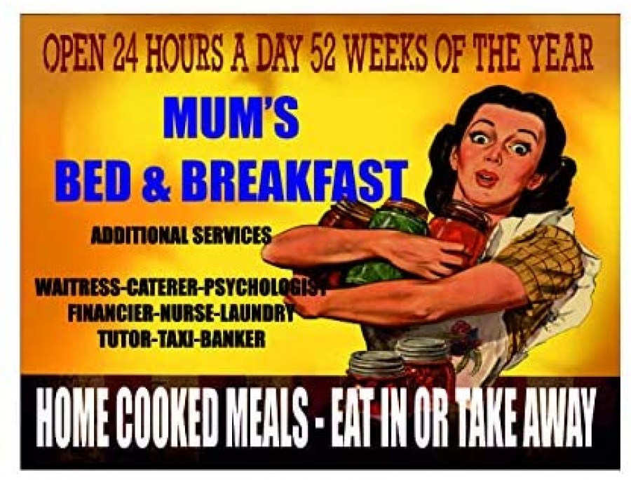Mum's bed & breakfast open 24 hours a day