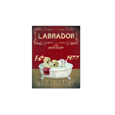 Labrador & co bath soap bathroom