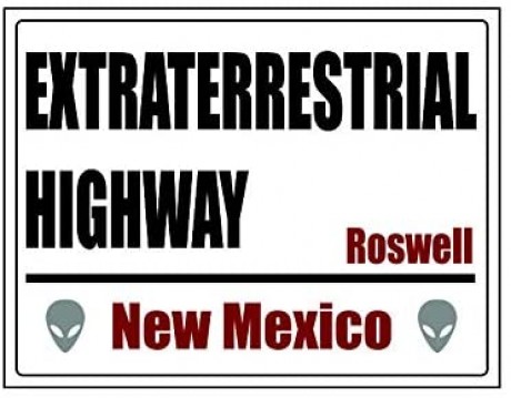 Extraterrestrial highway Roswell New Mexico 