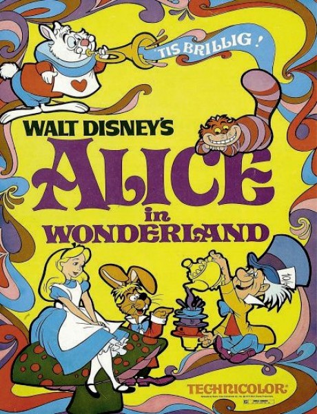 Alice in wonderland movie poster