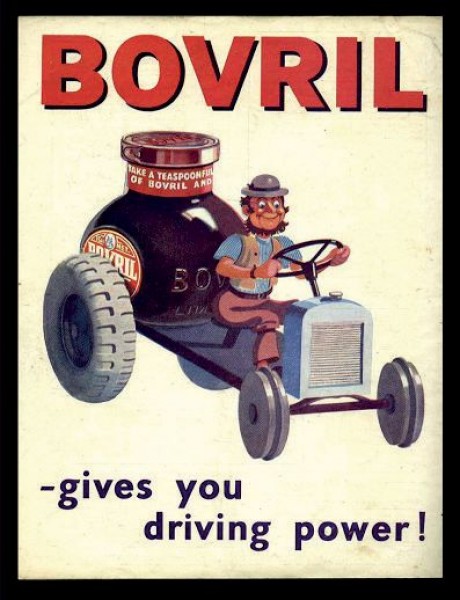 Bovril gives you driving power