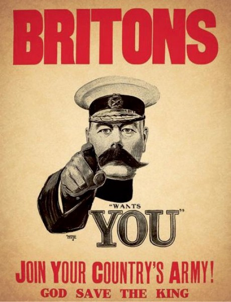Britons join your country's army