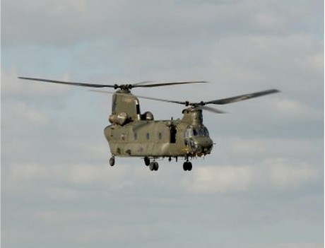 Chinnock army helicopter