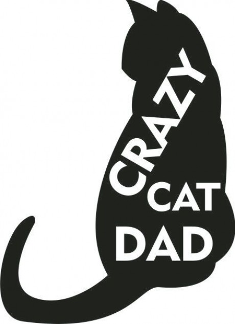 Crazy cat dad