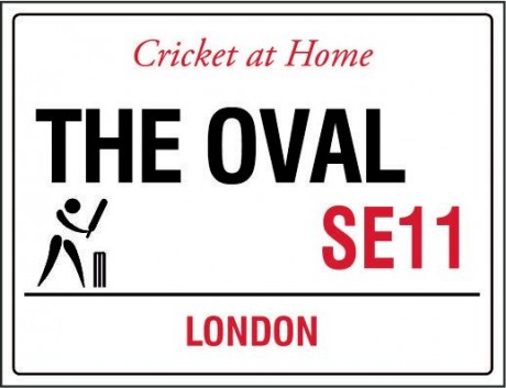 Cricket at home the oval London