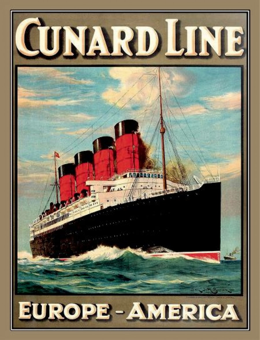 Cunard line Europe and America