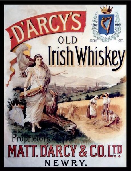 Darcy's old irish whiskey