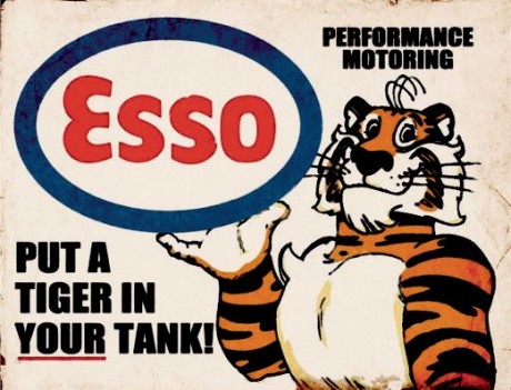 Esso put a tiger in your tank