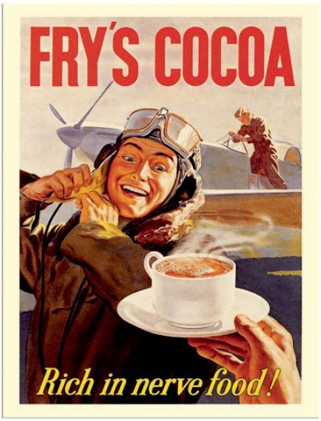 Fry's cocoa rich in nerve food