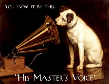 His masters voice