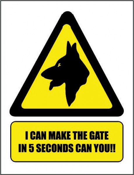 I can make the gate in 5 seconds can you