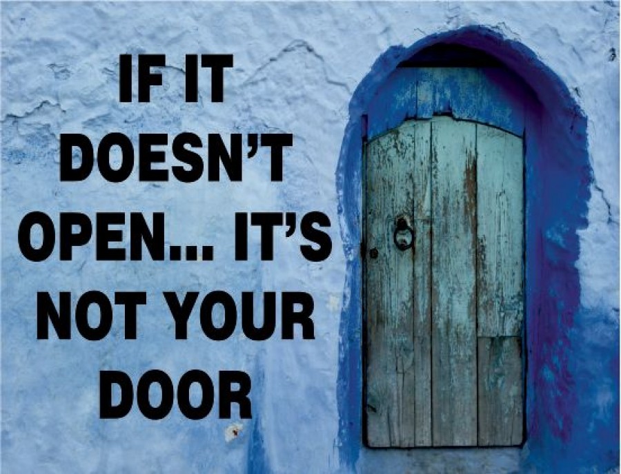 If it doesn't open it's not your door