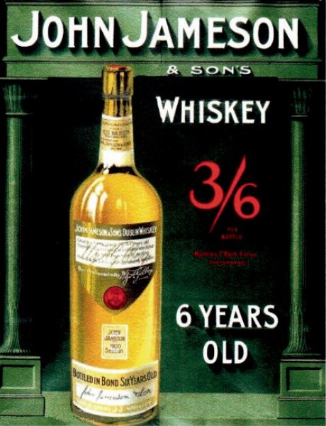 John jameson whiskey 6 years old