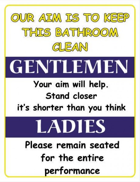 Keep this bathroom clean