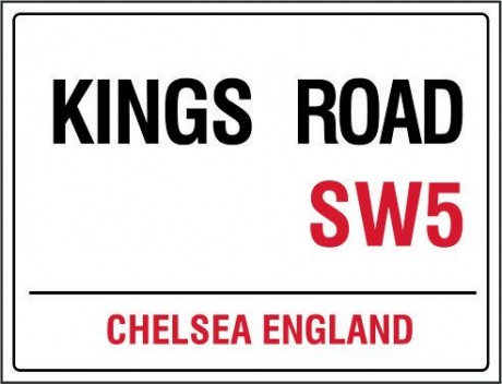 Kings road Chelsea England