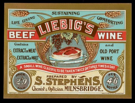 Liebig's beef wine and old port