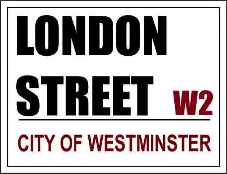 London street city of westminster