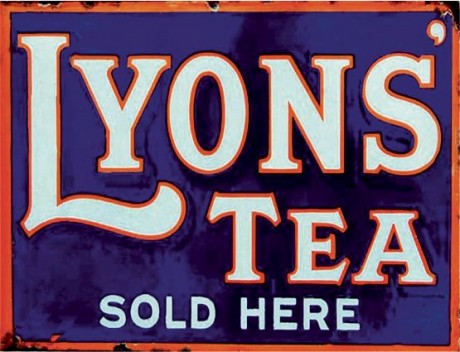 Lyon's tea sold here