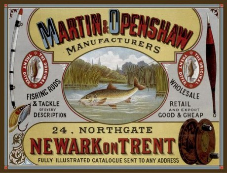 Martin and openshaw fishing rods