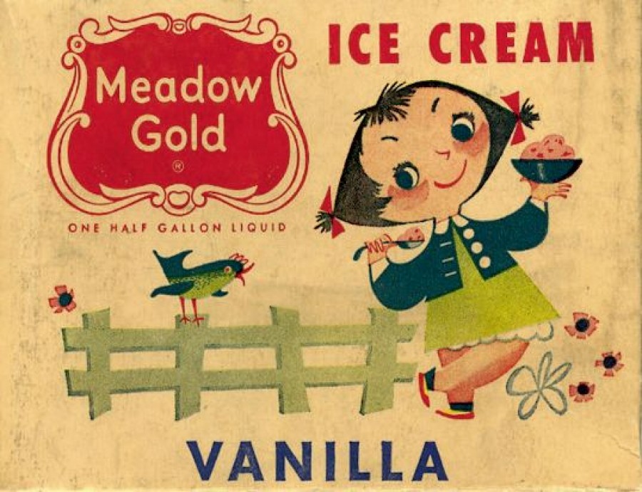 Meadow gold ice cream