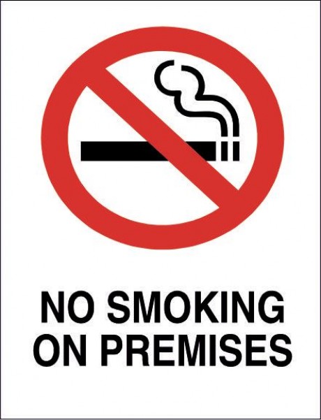 No smoking on premises