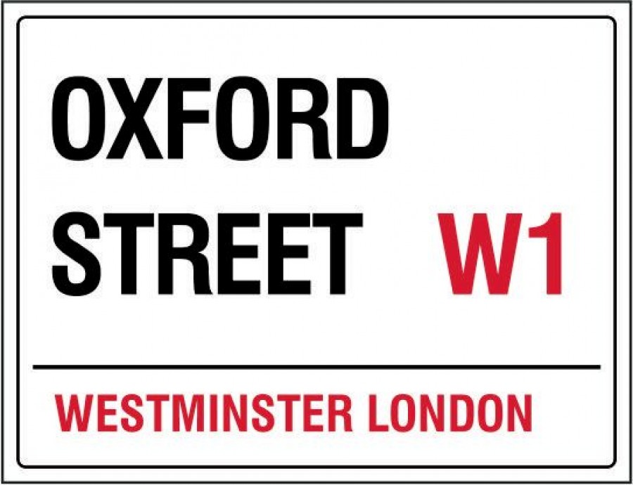 Oxford street westminster London