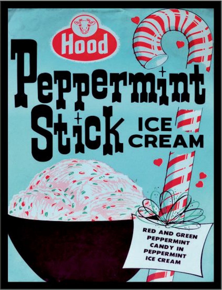 Peppermint stick ice cream